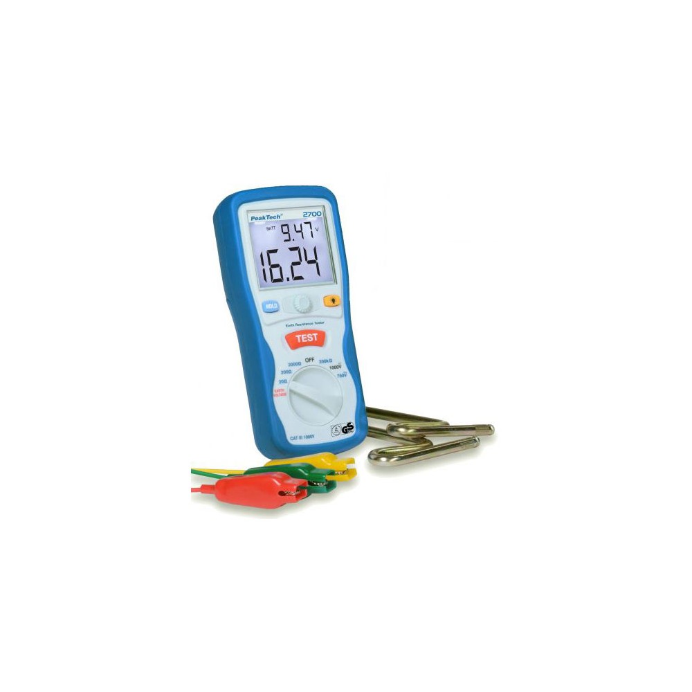 Tester uzemljenja PeakTech 2700 - INSDPT2700