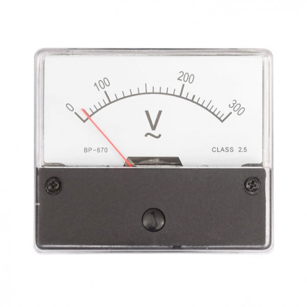 Panelmetar 300V AC  70x60x35 mm - INSPA70-300VAC
