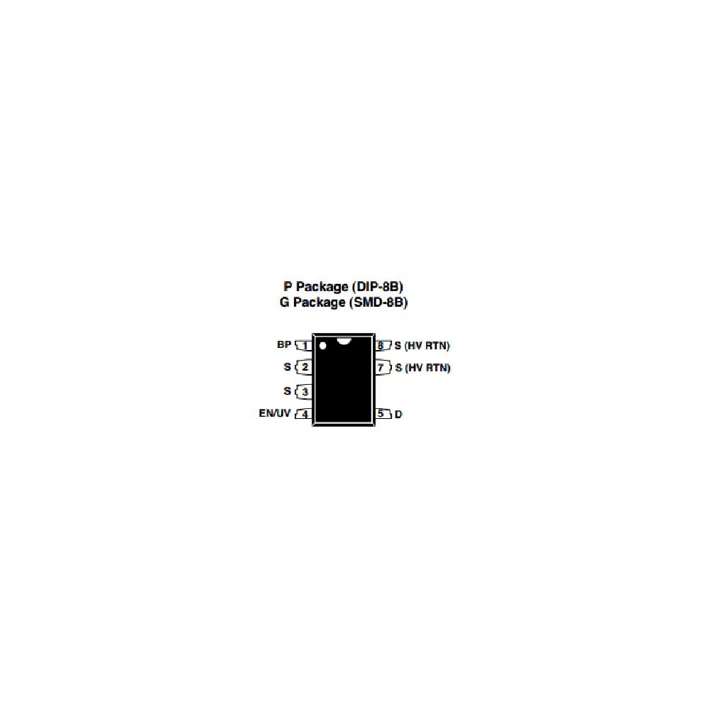 Off-Line Switcher LP 23W SOL8 - ICTNY268G