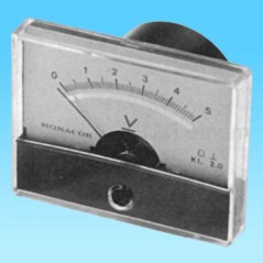Panel voltm. 100VDC 70x70mm