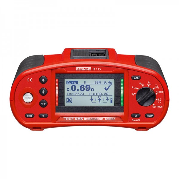 TRUE RMS Installation Tester BENNING IT115 - INSBIT115