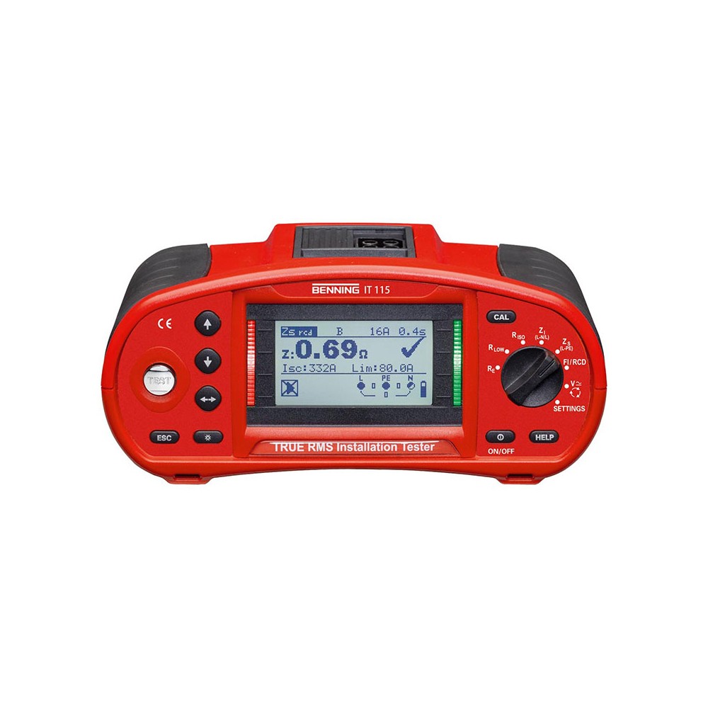 TRUE RMS Installation Tester BENNING IT115 - INSBIT115