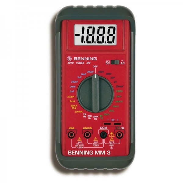 Digit. multimetar MM 3 BENNING - INSBMM3