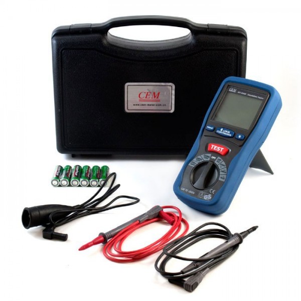 Megaommetar CEM DT5500 , tester izolacije - INSDDT5500