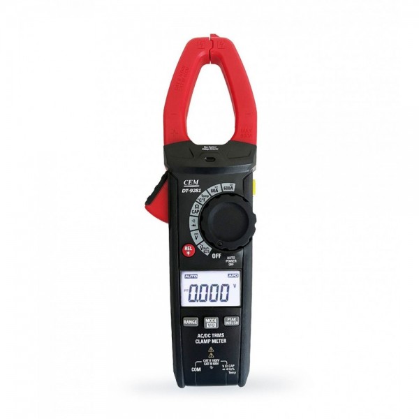Dig.klampmetar CEM DT9281 600A AC DC  - INSDKDT9281