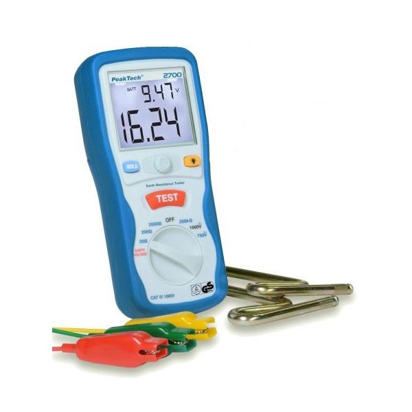 Tester uzemljenja PeakTech 2700 - INSDPT2700