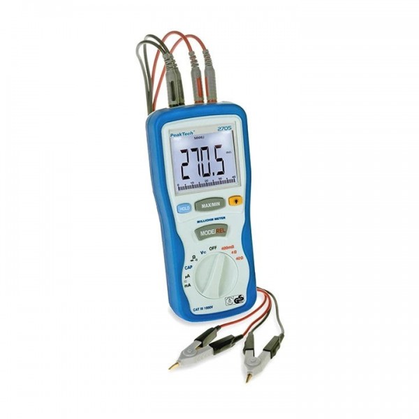 Miliommetar PeakTech 2705 - INSDPT2705