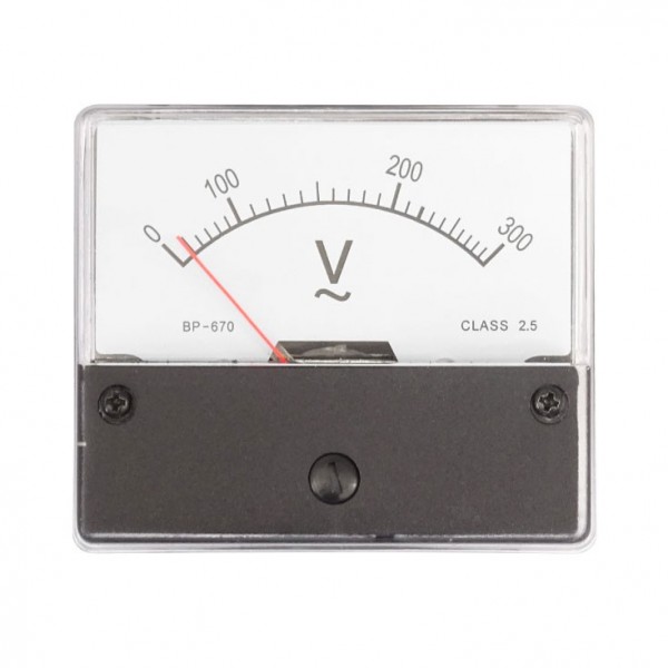 Panelmetar 300V AC  70x60x35 mm - INSPA70-300VAC