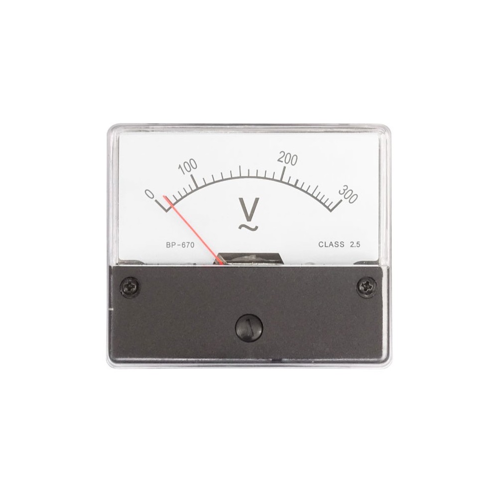 Panelmetar 300V AC  70x60x35 mm - INSPA70-300VAC
