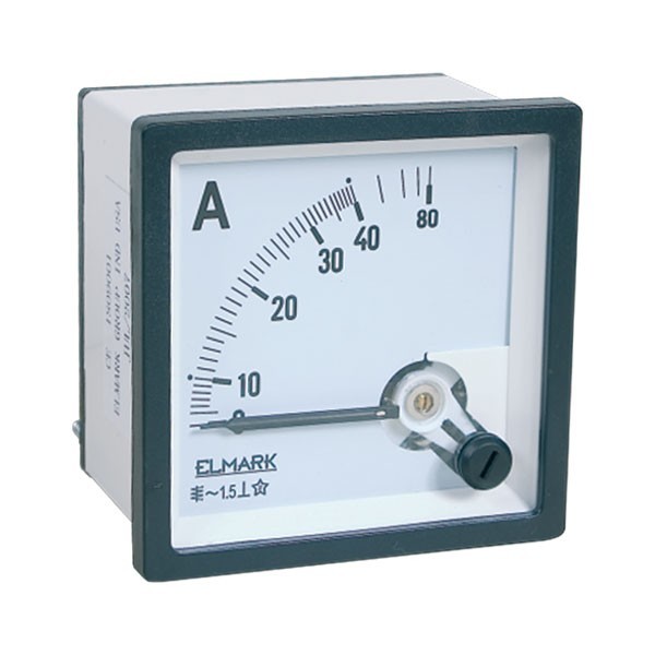 Ampermetar 400A AC 60mV (1,5) 72X72mm - INSPA72A400A