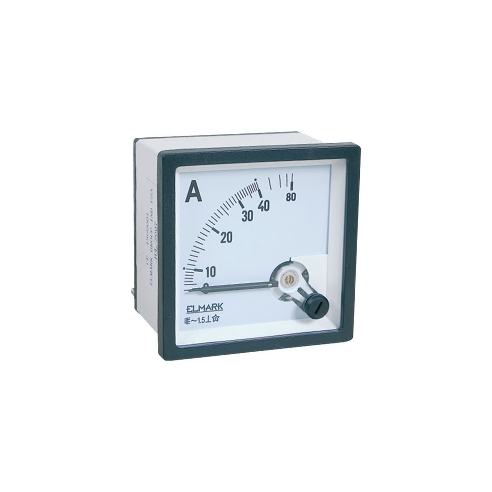Ampermetar 400A AC 60mV (1,5) 72X72mm - INSPA72A400A