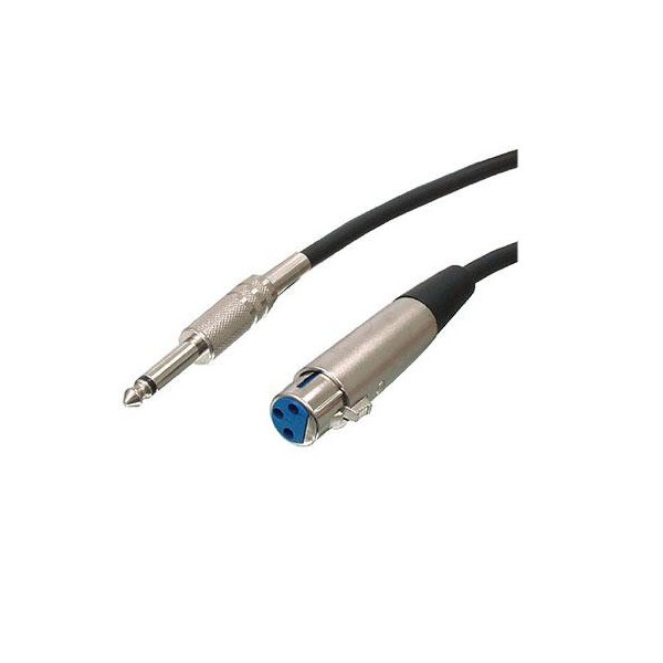 Kabl 6,3mm MO M- XLR F, 6m - KABAV16