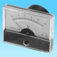 Panel voltm. 100VDC 70x70mm