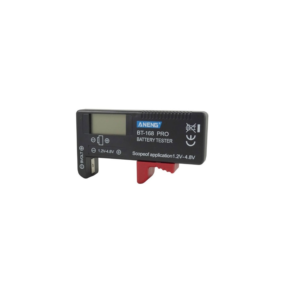 Tester  baterija 1.5V(AA,AAA,C,D), 9V, 3.7V Li-Ion - INSTBT168