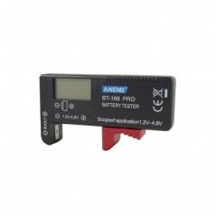 Tester  baterija 1.5V(AA,AAA,C,D), 9V, 3.7V Li-Ion