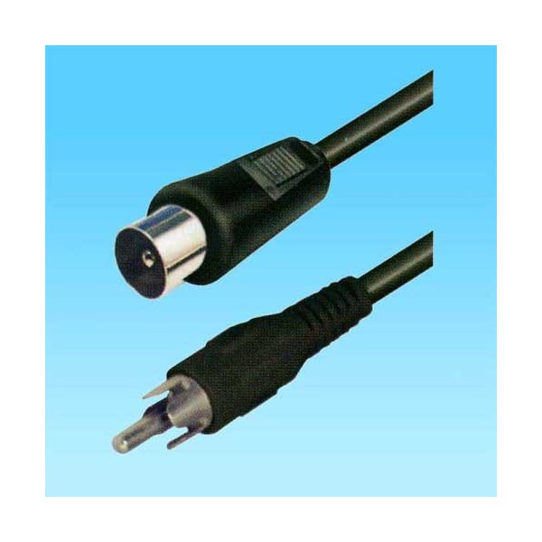 Kabel   Cinc/ant m. 3m - KABAVC/TV-3