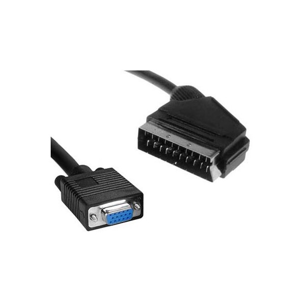 Kabel   Skart/ VGA - KABAVSKART/15Z