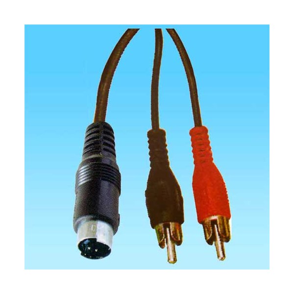 Kabel   SVHS/2xCinc - KABAVSV/2CI
