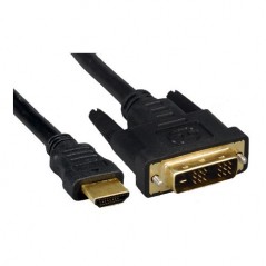 Kabel DVI-D  M- HDMI AM, single link 10m