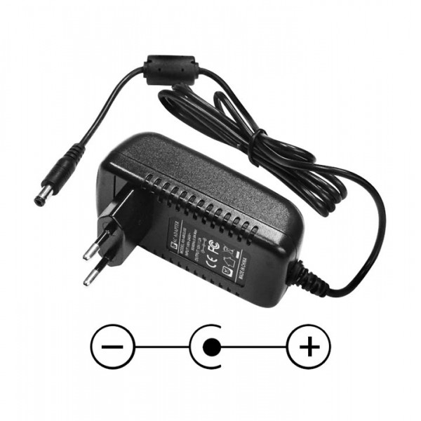 Ispravljač 230VAC/12V, 2A , priklj.2.1x5.5mm - ISP2A12V