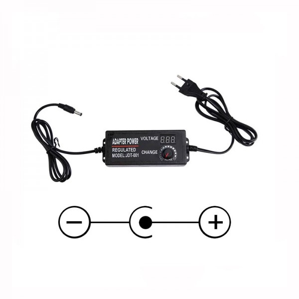 Ispravljač sa podesivim naponom, 48W, 3-24VDC, napojni 2.1/5.5mm - ISP2A3-24V