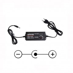 Ispravljač sa podesivim naponom, 48W, 3-24VDC, napojni 2.1/5.5mm