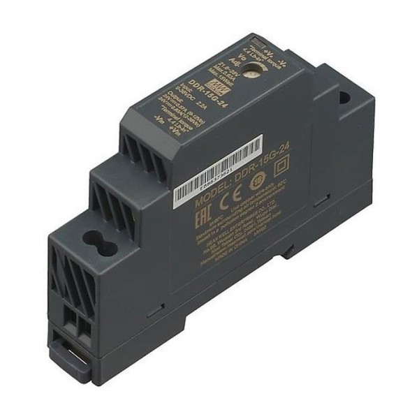 Mean Well DDR-15G-24 DC/DC konvertor (DIN) 24 V - ISPDDR-15G-24