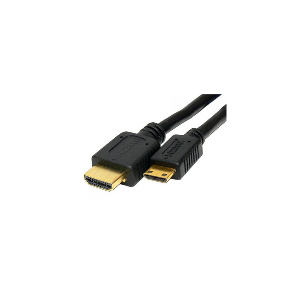 Kabel HDMI AM- HDMI CM mini 5m GOLD - KABHDMIM5