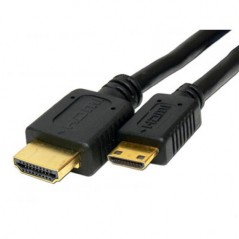 Kabel HDMI AM- HDMI CM mini 5m GOLD