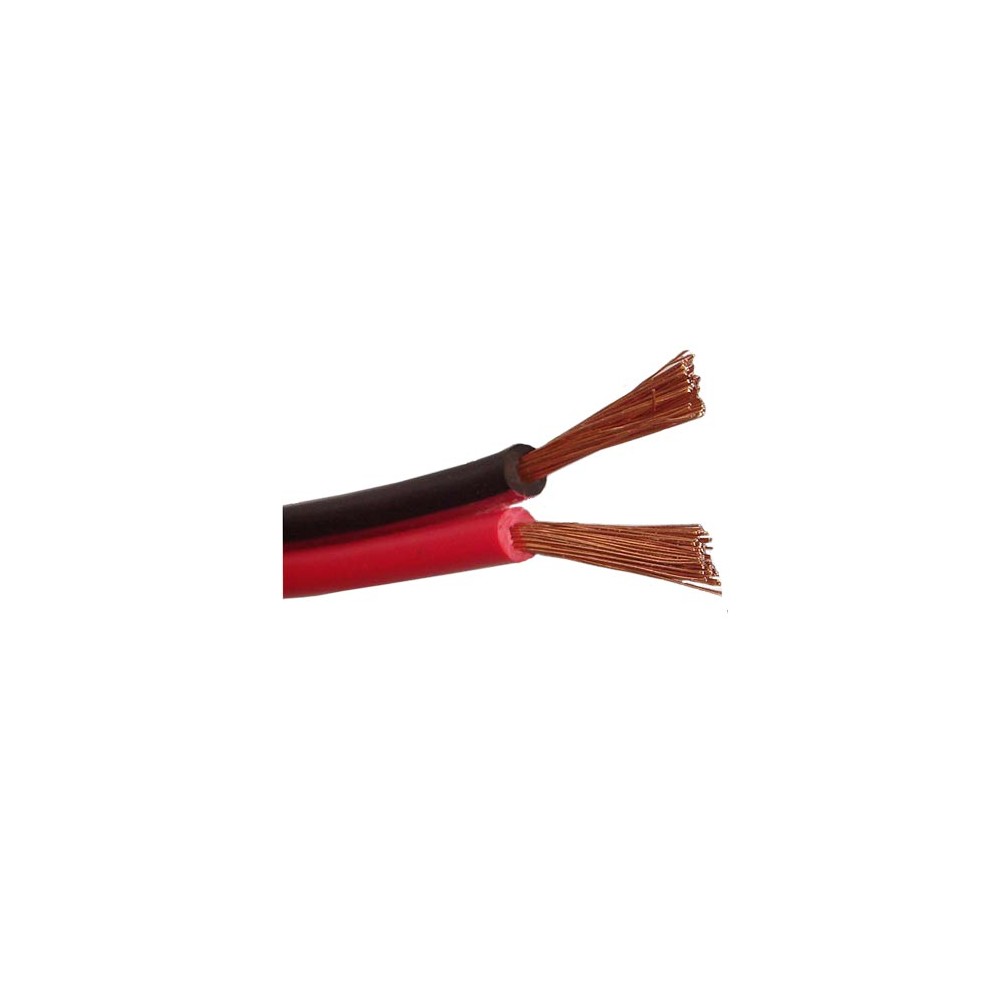 Kabel za zvuc.lic.2X0.35mm crveno/crni KLS0,35 - KABL2X035