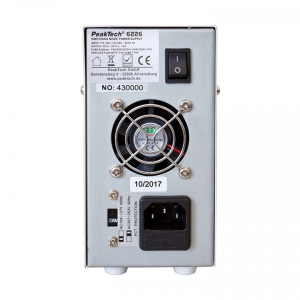Napajanje PeakTech 6226, 0-30VDC, 0-10ADC - ISPL-PT6226