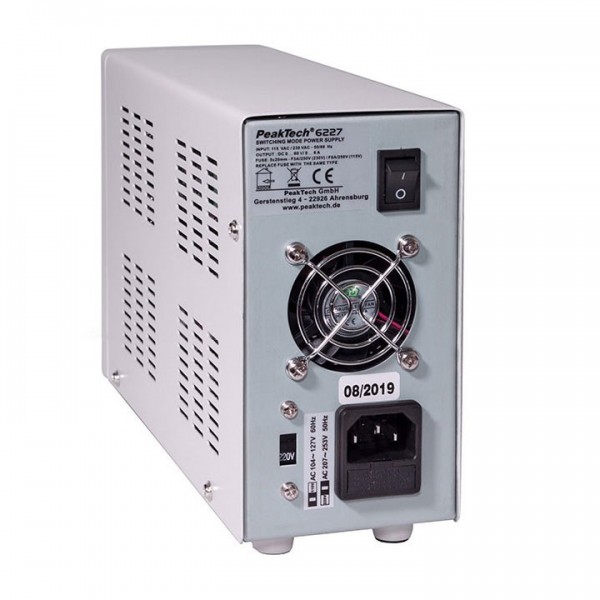 Napajanje PeakTech 6227, 0-60VDC, 0-6A - ISPL-PT6227