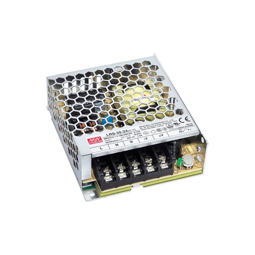 Mean Well LRS-35-15 35W 15V  0-2,4A - ISPLRS35-15