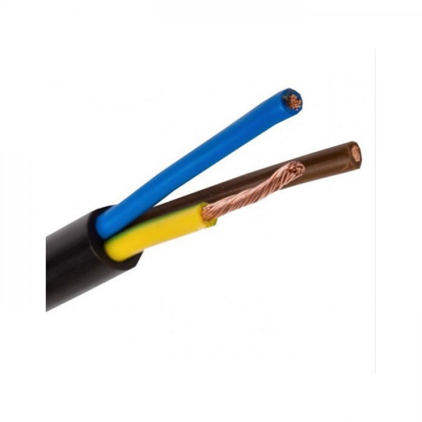 Kabel GG/J H05RR-FO. 3X2.5mm Crni - KABL3X2.5GGJ