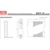Mean Well MDR20-12 20W/12V/0-1,67A - ISPMDR20-12V