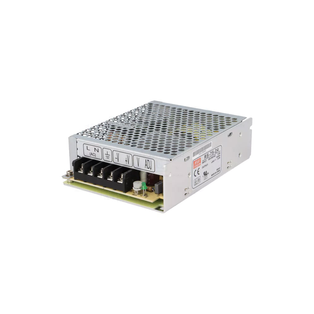 Mean Well RS-75-24 75W/24V/0-3,2A - ISPRS75-24