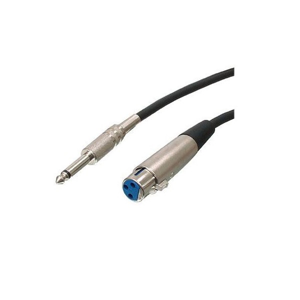 Kabl 6,3mm MO M- XLR F, 2m - KABAV16