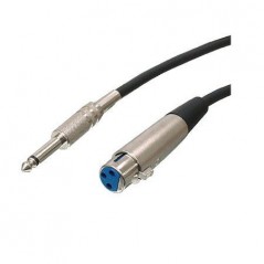 Kabl 6,3mm MO M- XLR F, 2m
