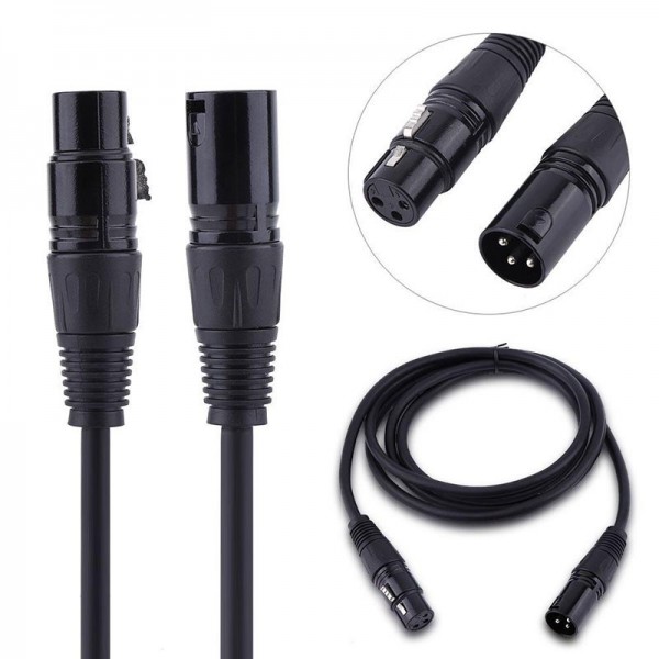 Kabl XLR 3pol M- XLR 3pol F, 5m - KABAV17