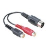 Kabel  Din5/2xcinc uticnica , 0.2m - KABAV2-2CZ