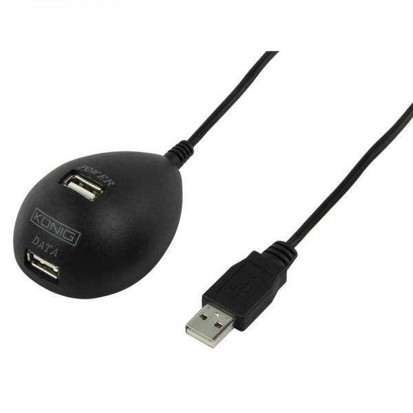 Kabel USB 2.0 AM-2XUSBAF,1.5m - KABUSB2.0AM-2XUSBAF