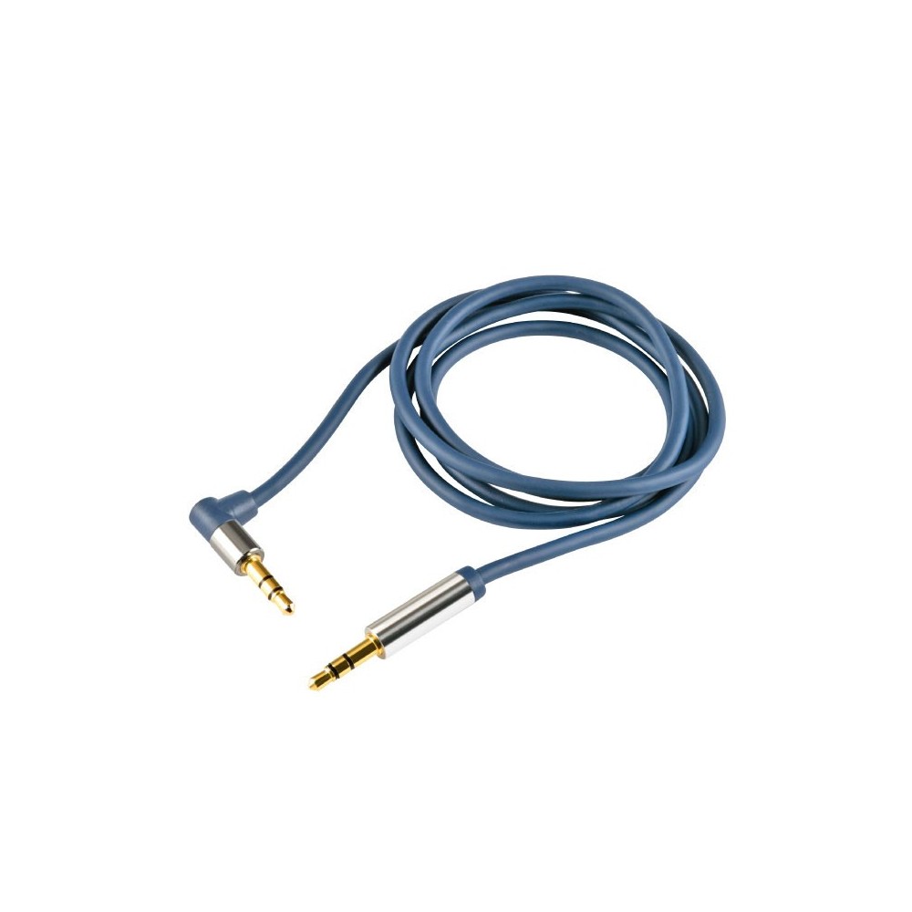 Kabel  3,5-3,5 stereo gold,1m - KABAV3.5/3.5SG