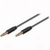 Kabel 3.5mm 4-pol M   - 3.5mm 4-pol M, 1.5m - KABAV3.5-4POL
