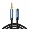 Kabel 3.5M/35Ž 3pin 2m gold - KABAV35M/35Z-2