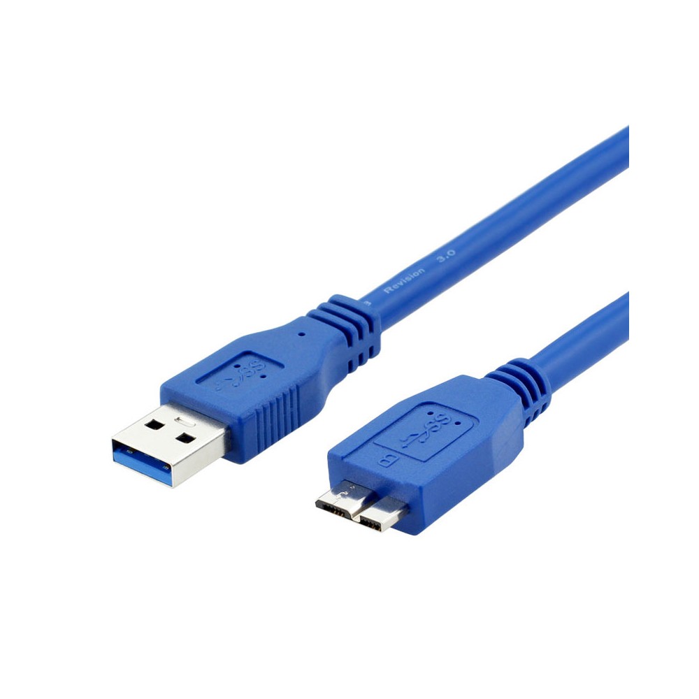 Kabel USB 3,0 A utik.- USB micro B utik. 0,5m - KABUSB3-MICB05