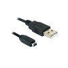 Kabel 2,0 USB-mini4,  1,8m - KABUSB4AB