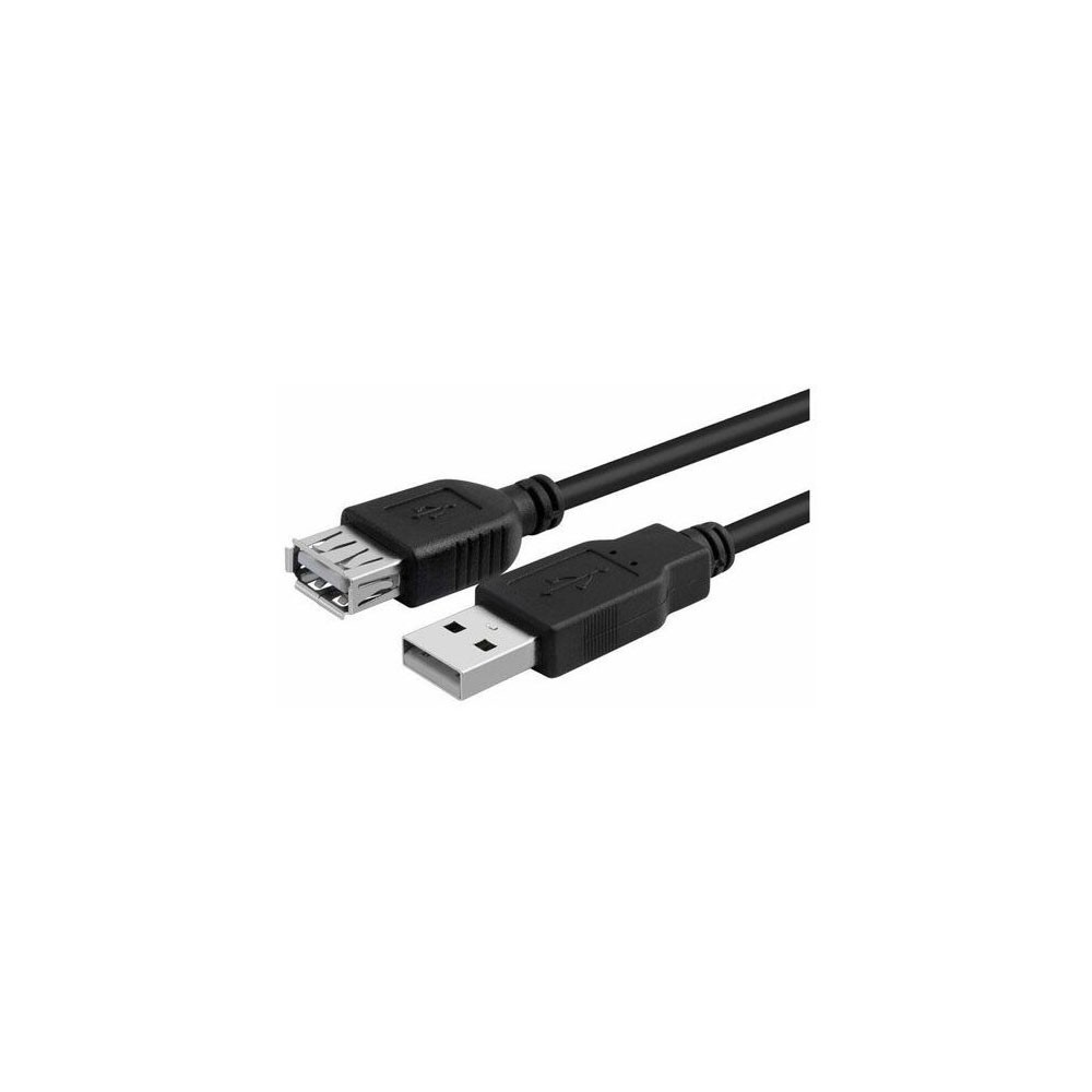 Kabel USB 2.0 A mus./A zen. 1.8m crni - KABUSBZCN-AA