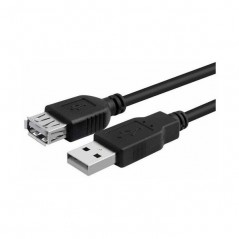 Kabel USB 2.0 A mus./A zen. 1.8m crni