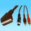 Kabel   Skart /SVHS/2xcinc - KABAVSK/SVHS2C