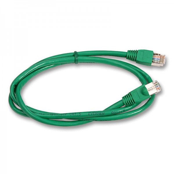 Kabel  FTP 1m  Kat 6 zeleni - KABUTP6-1ZE